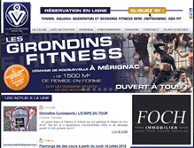 Tablet Screenshot of les-girondins.com